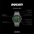 Ducati Mens Watch Extreme Sports Chronograph DTWGI0003202