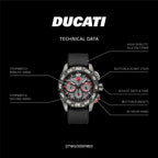 Ducati Mens Watch Extreme Sports Chronograph DTWGO0001803