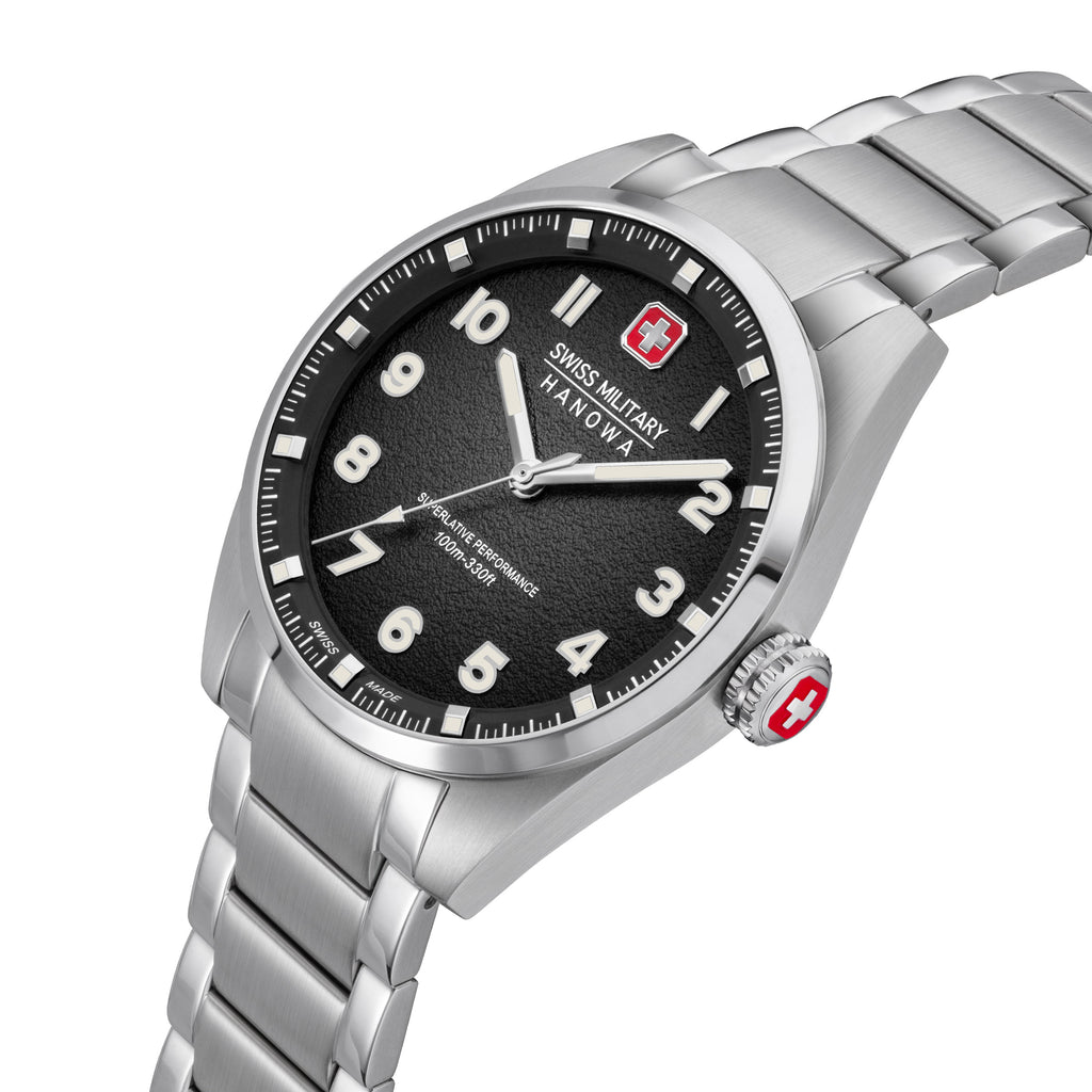 Swiss Military Hanowa Mens Watch Greyhound Swiss Made SMWGG0001503 - Maxis Retail Ltd