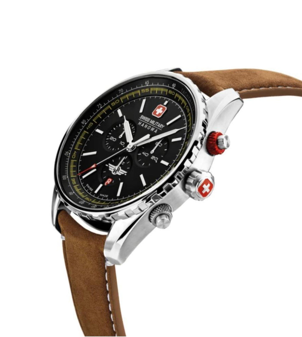 Swiss Military Hanowa Mens Afterburn Chrono Watch Swiss Made SMWGC0000301