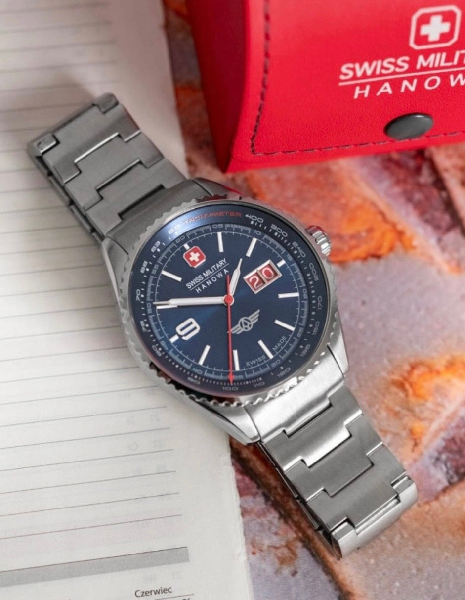 Swiss Military Hanowa Mens Afterburn Watch Swiss Made SMWGH2101005