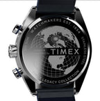 Timex Men's Watch TW2W93500 – Legacy Tonneau Chronograph Blue