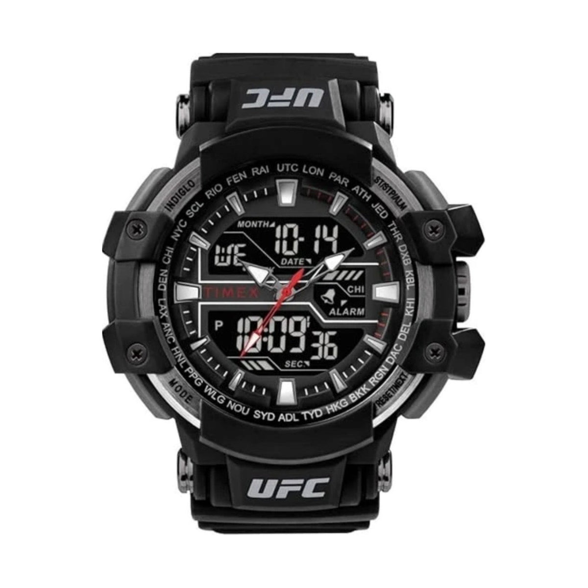 Timex Men's Watch TW5M51800 – UFC Combat Analogue-Digital Black