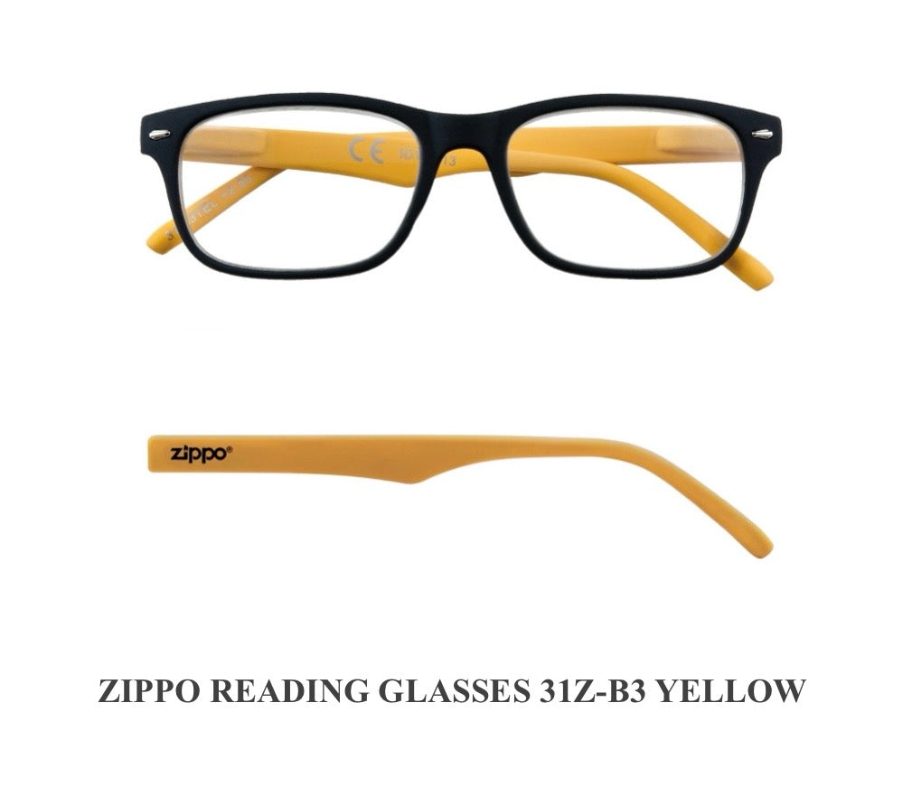 Zippo Reading Glasses 31Z-B3 Non-Prescription Italian Design Free Delivery