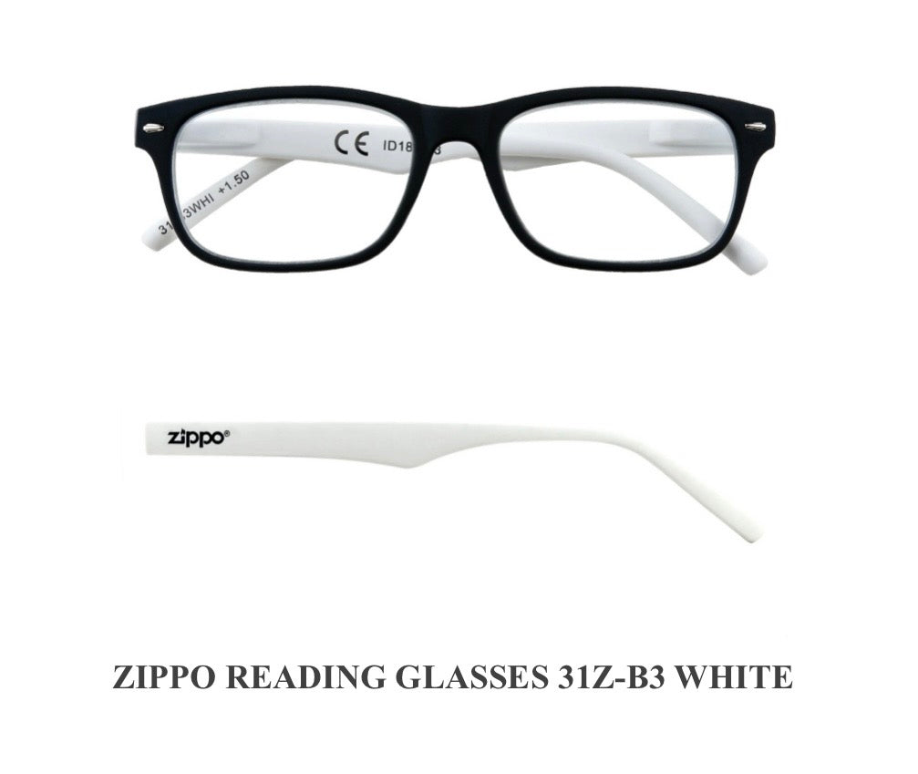 Zippo Reading Glasses 31Z-B3 Non-Prescription Italian Design Free Delivery