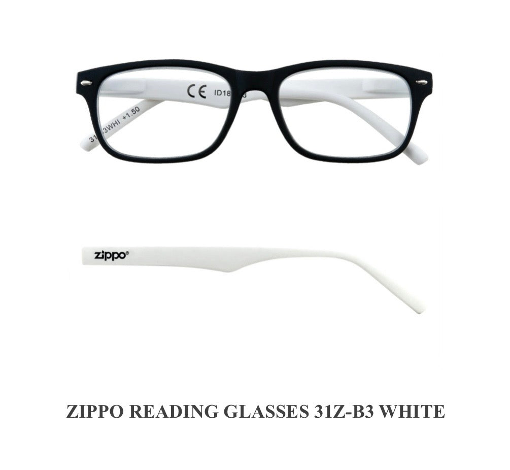 Zippo 31Z-B3 WHI Reading Glasses 