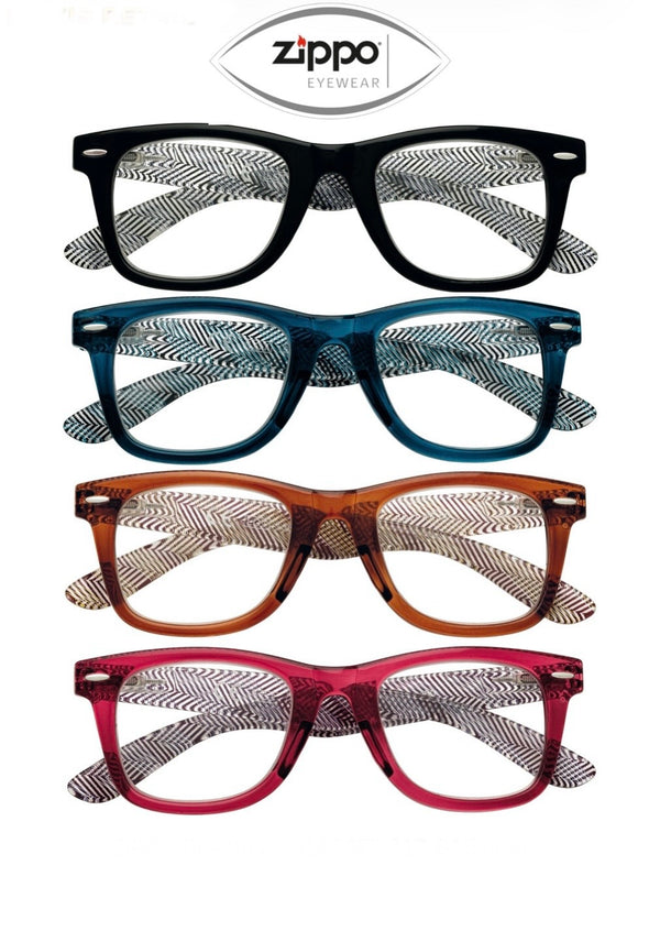 Zippo Reading Glasses 31Z-B16 Non-Prescription Italian Design Free Delivery