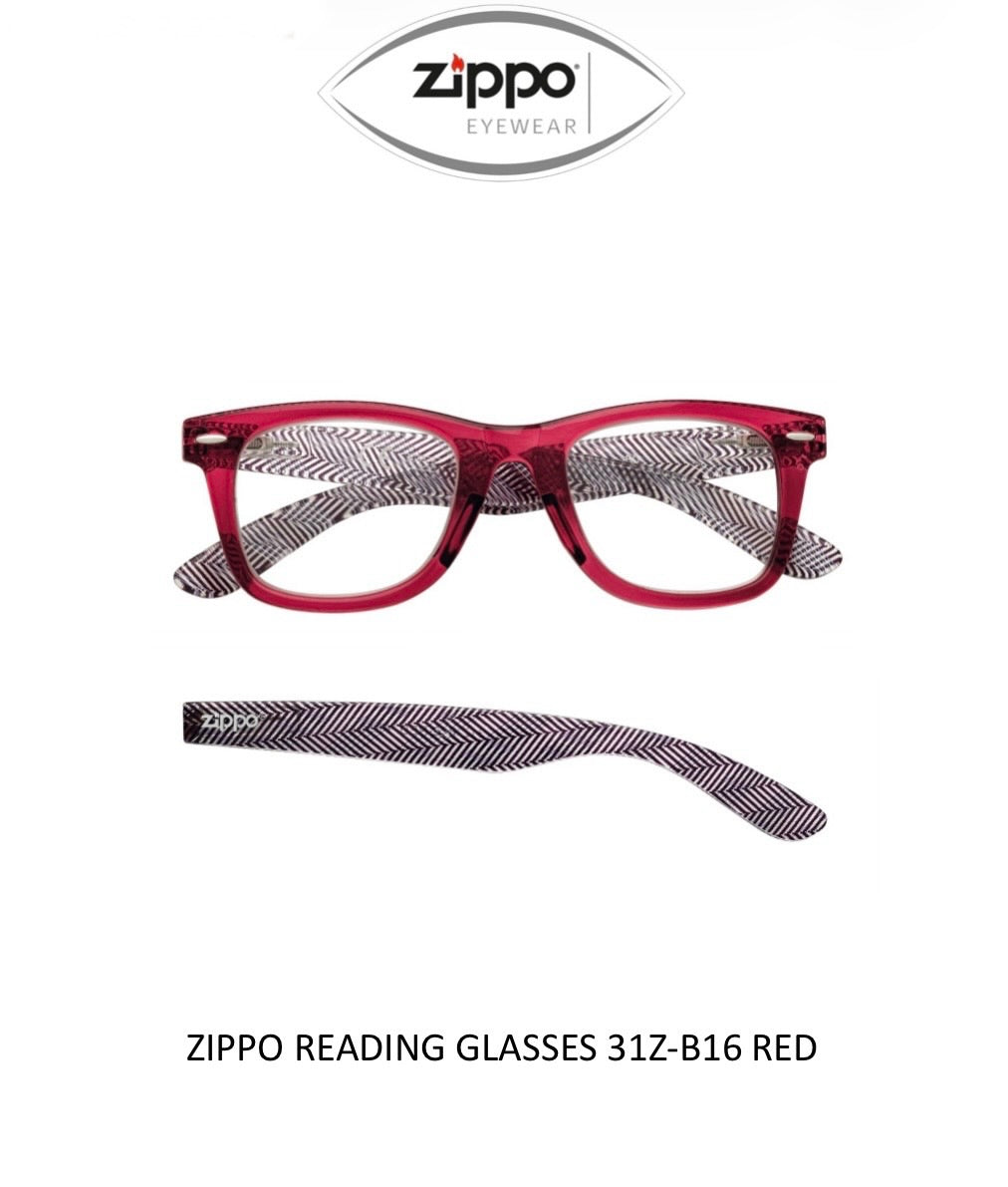 Zippo Reading Glasses 31Z-B16 Non-Prescription Italian Design Free Delivery