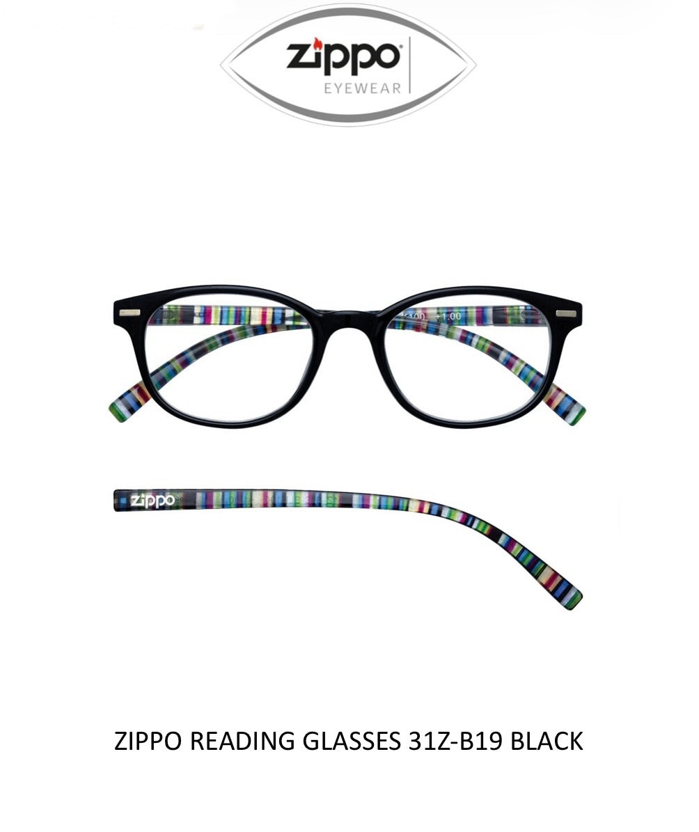 Zippo Reading Glasses 31Z-B19 Non-Prescription Italian Design Free Delivery