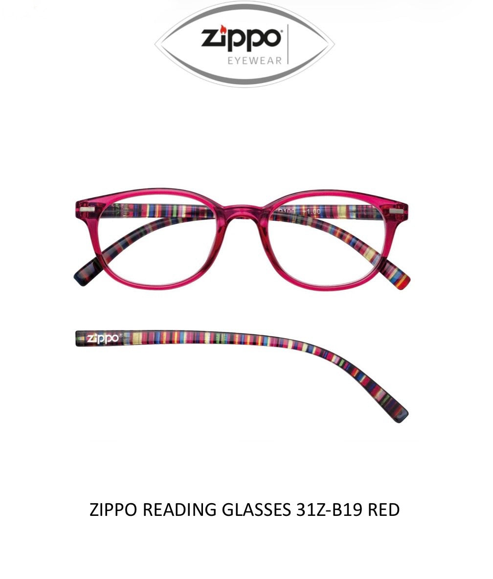 Zippo Reading Glasses 31Z-B19 Non-Prescription Italian Design Free Delivery