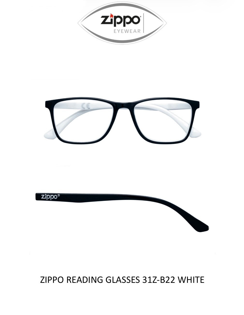 Zippo Reading Glasses 31Z-B22 Non-Prescription Italian Design - Maxis Retail Ltd