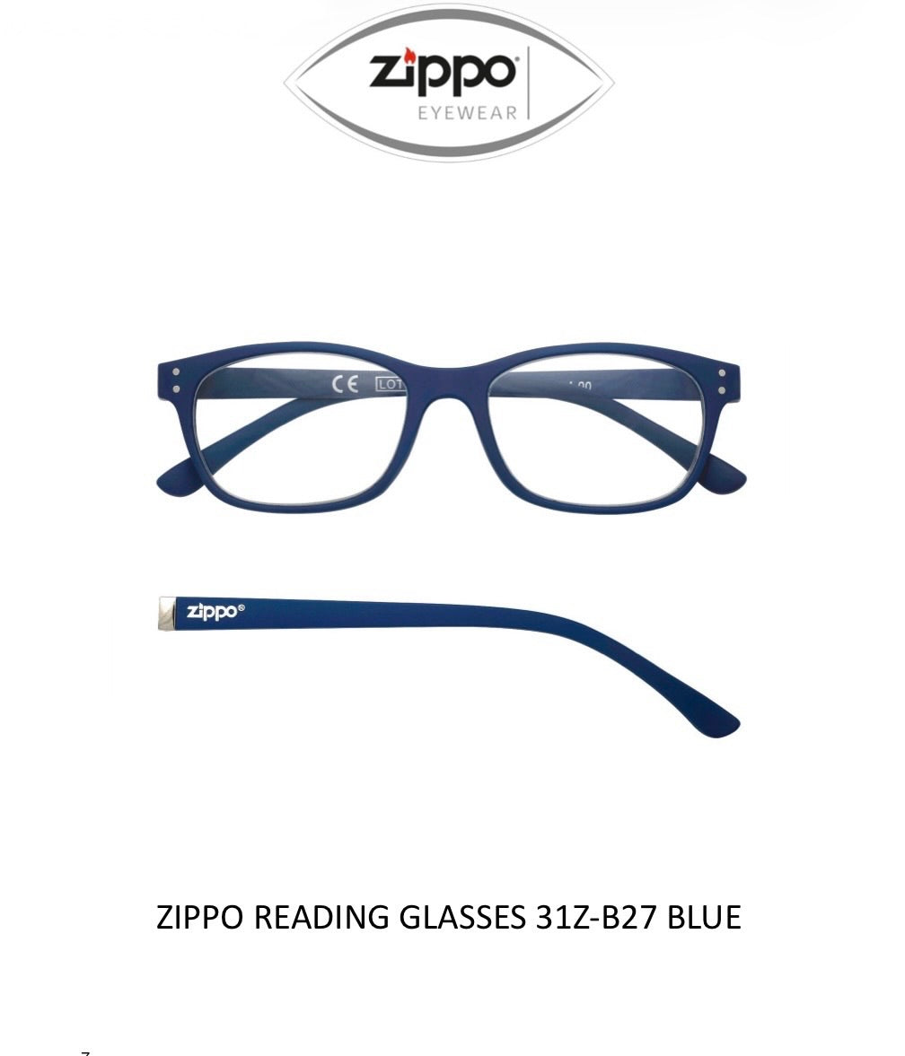 Zippo Reading Glasses 31Z-B27 Non-Prescription Italian Design