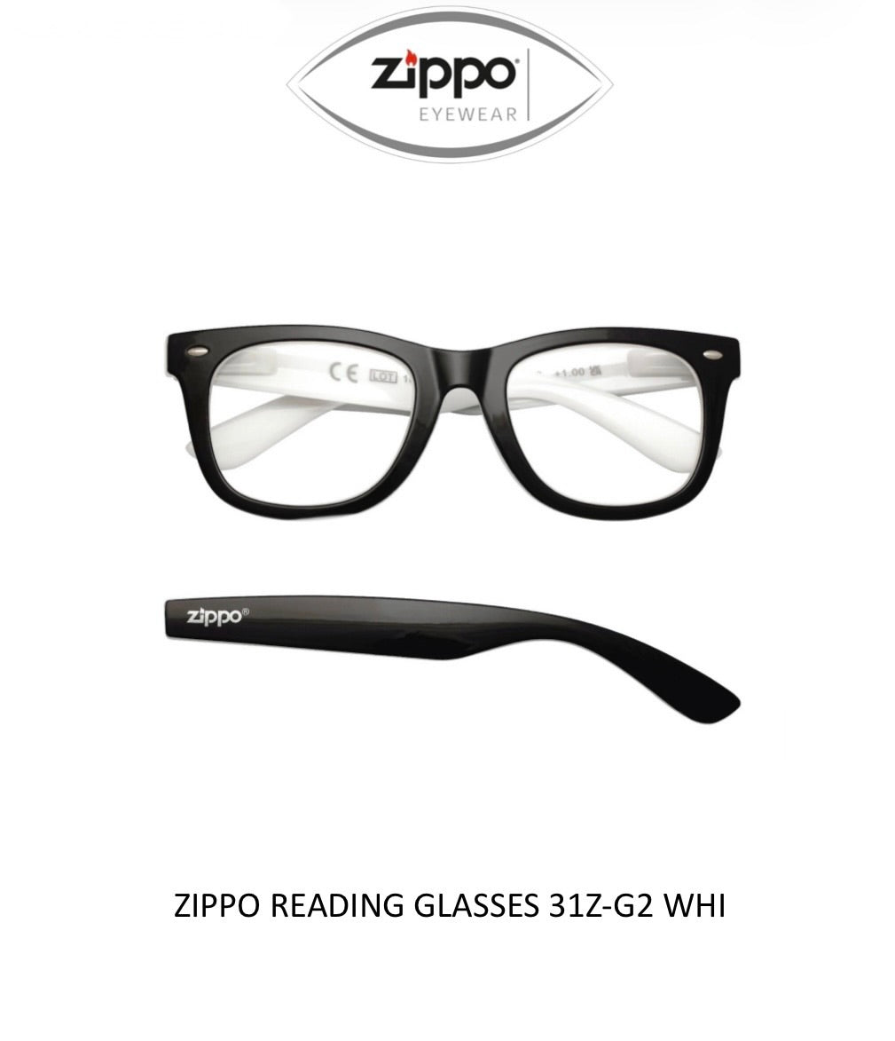 Zippo Reading Glasses 31Z-G2 Non-Prescription Italian Design