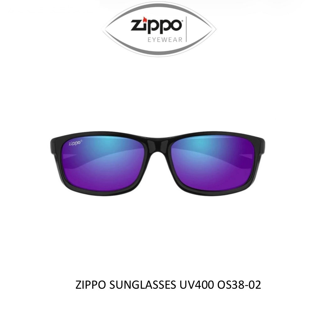 Zippo Sunglasses OS38-01 0S38-02 UV400 Protection Polycarbonate Lens & Frame