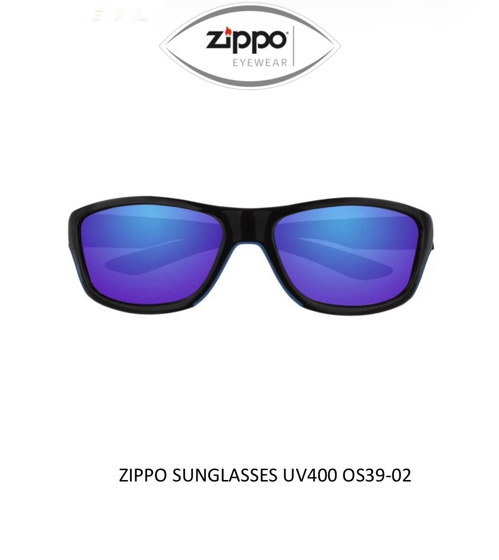 Zippo Sunglasses OS39-01 OS39-02 UV400 Protection Polycarbonate Lens & Frame