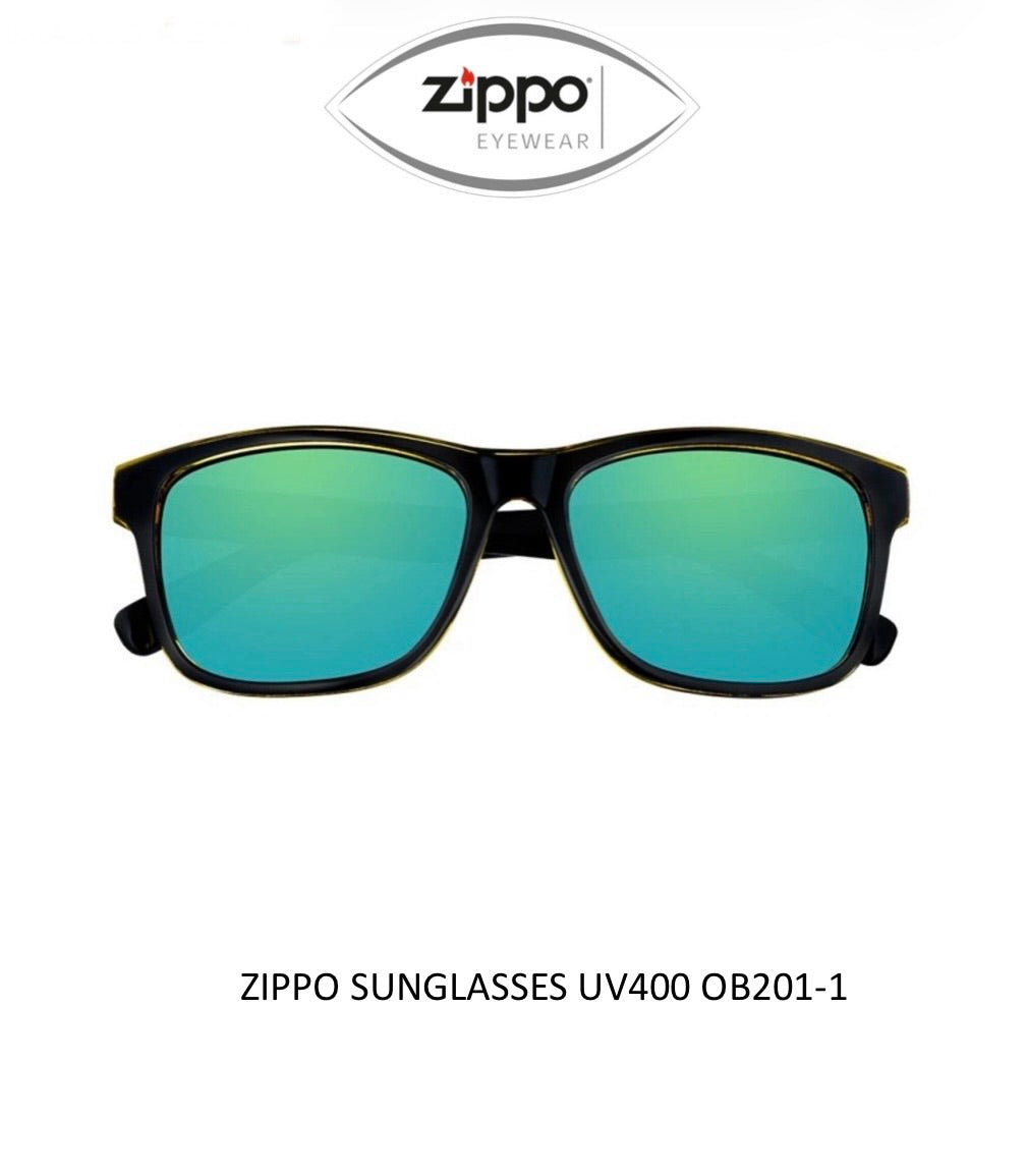 Zippo Sunglasses OB201 Range UV400 Protection Polycarbonate Lens & Frame