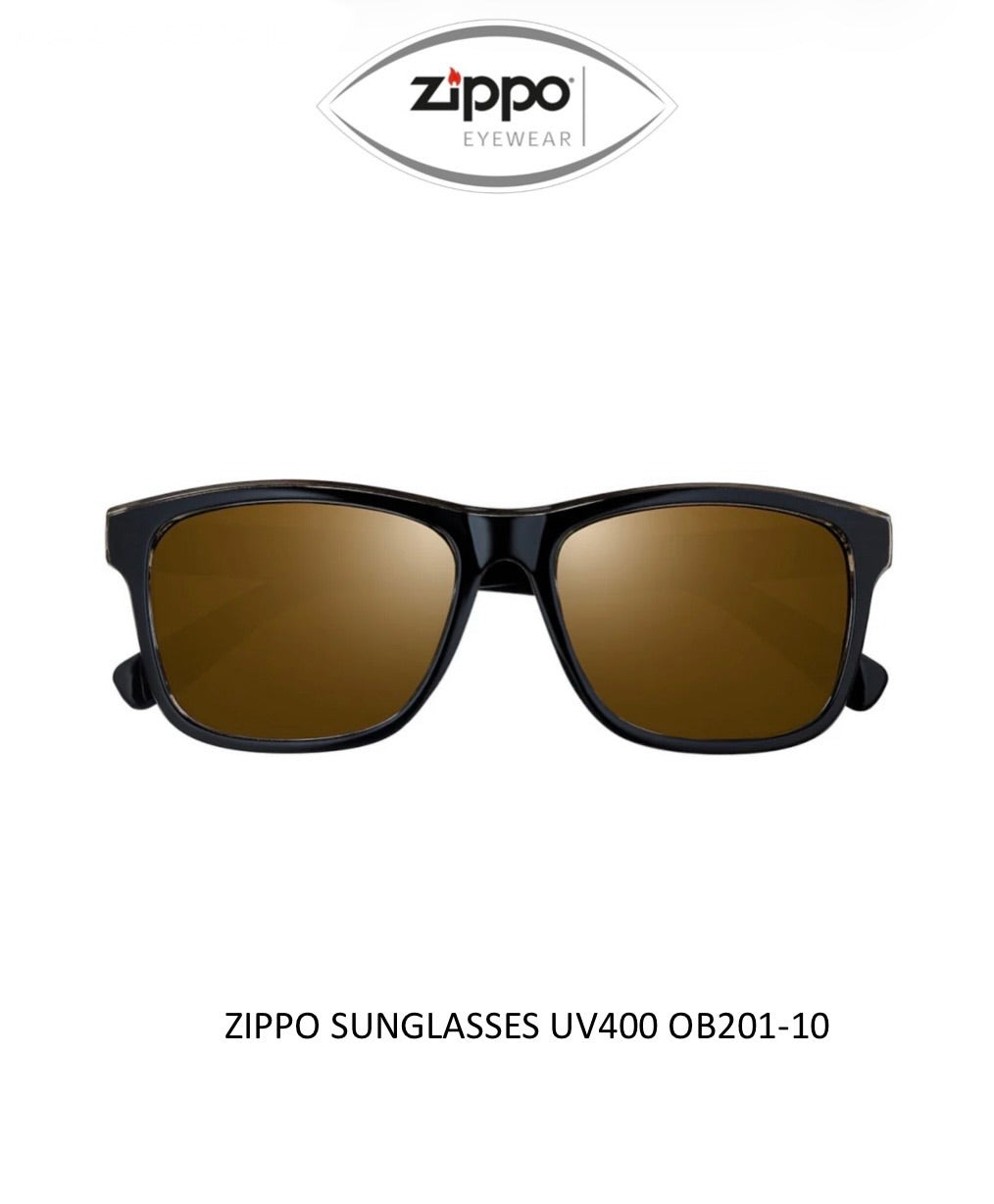 Zippo Sunglasses OB201 Range UV400 Protection Polycarbonate Lens & Frame