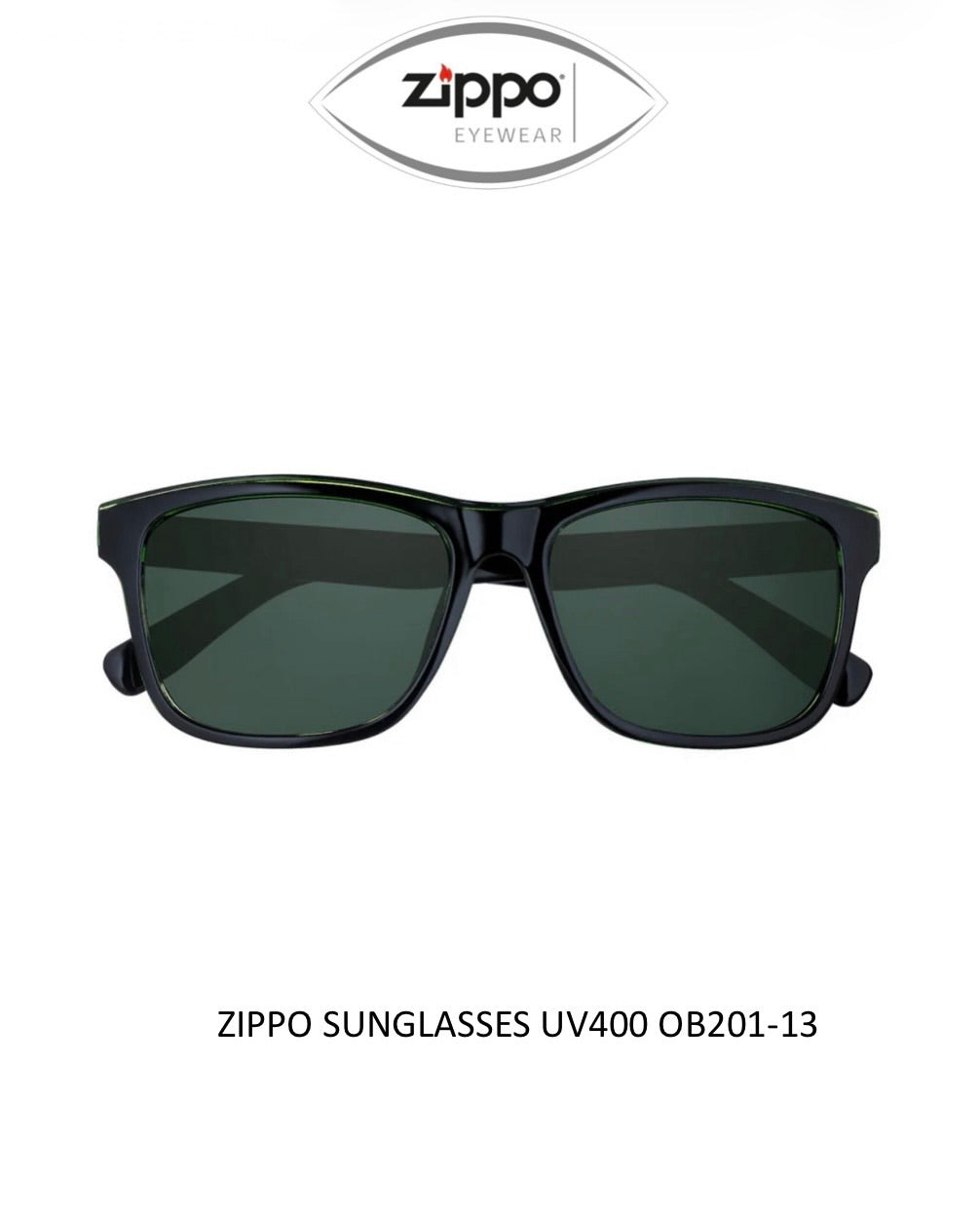Zippo Sunglasses OB201 Range UV400 Protection Polycarbonate Lens & Frame