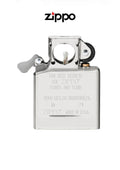 Zippo Lighter Pipe Insert Chrome 65846 Windproof Lifetime Guarantee Free Delivery