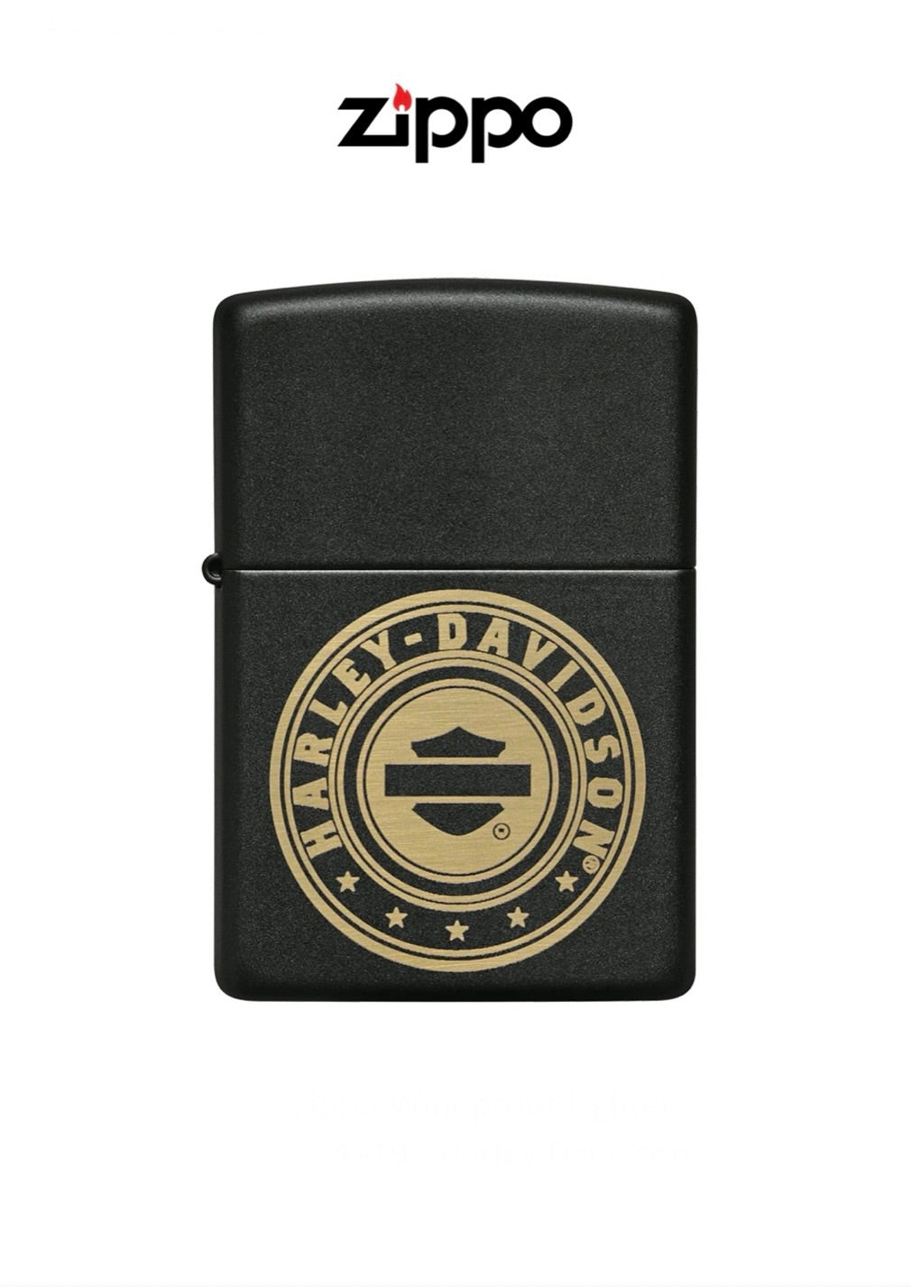 Zippo Lighter 49197 Harley Davidson Windproof Lifetime Guarantee Free Delivery