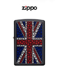 Zippo Lighter 218 Union Jack Cannabis Design Windproof Lifetime Guarantee Free Delivery