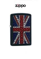 Zippo Lighter 218 Union Jack Cannabis Design 6004862