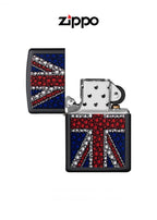 Zippo Lighter 218 Union Jack Cannabis Design 6004862