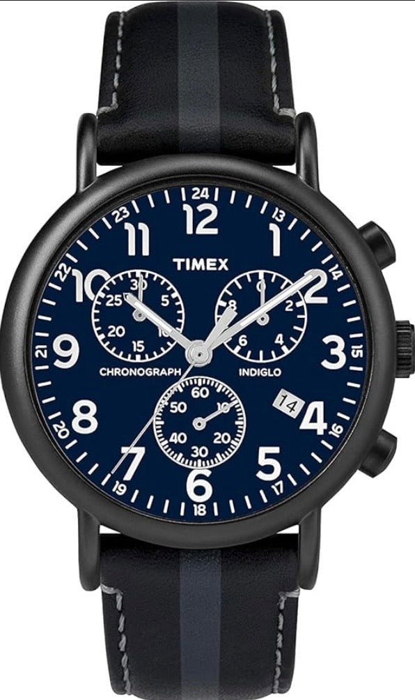 Timex Mens Watch Weekender Chronograph Slip TWF3C8400