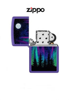 Zippo Lighter 48565 Night in the Forest Design