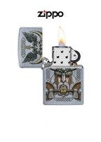 Zippo Lighter 207 Viking Odin Design