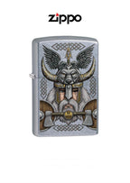 Zippo Lighter 207 Viking Odin Design