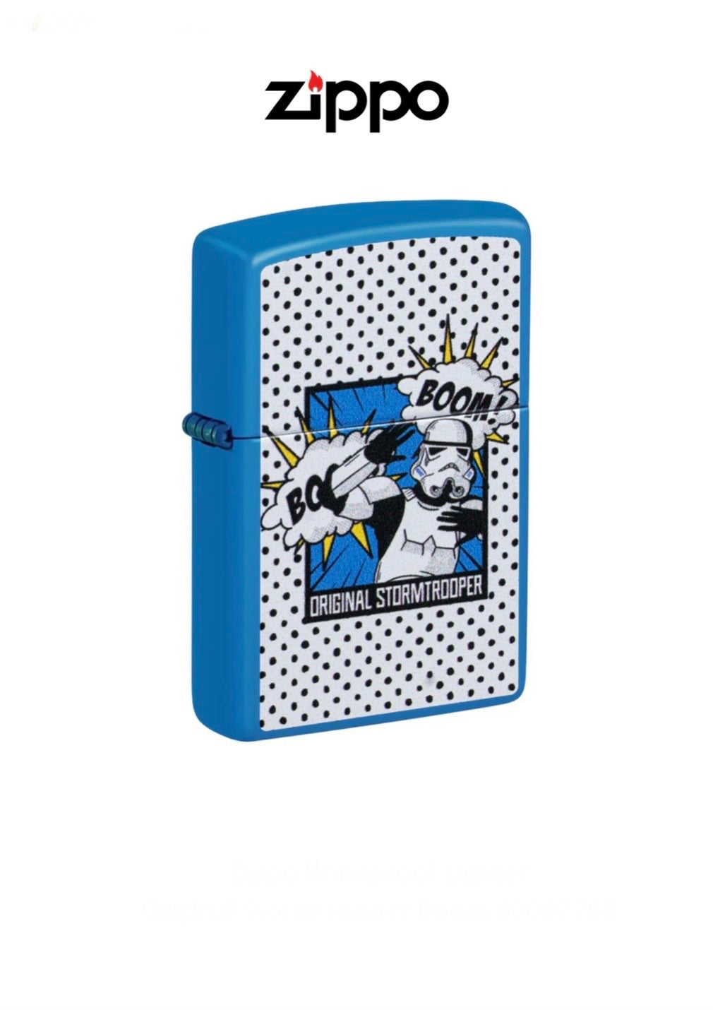 Zippo Lighter Original Stormtrooper Boom Design 60007761 Windproof Lifetime Guarantee Free Delivery