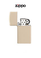 Zippo Lighter 49528 Slim Flat Sand