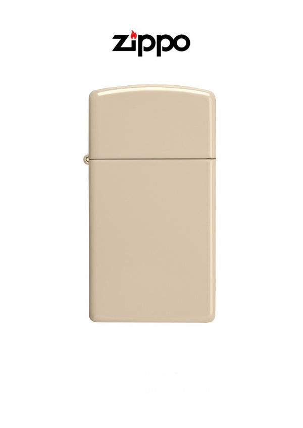 Zippo Lighter 49528 Slim Flat Sand Windproof Lifetime Guarantee Free Delivery