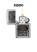 Zippo Lighter Ace of Spades Emblem Design 49637