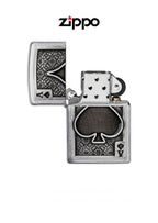 Zippo Lighter Ace of Spades Emblem Design 49637
