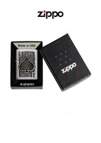 Zippo Lighter Ace of Spades Emblem Design 49637