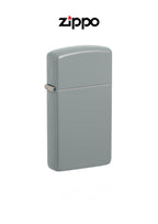 Zippo Lighter 49527 Slim Flat Grey
