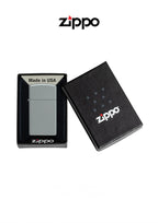 Zippo Lighter 49527 Slim Flat Grey