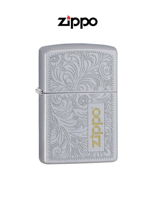 Zippo Lighter 205 Venetian Two Tone Windproof Lifetime Guarantee Free Delivery