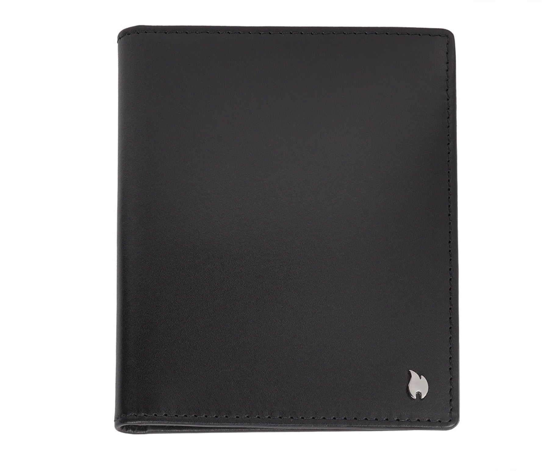 Zippo Signature Leather Credit Card Wallet 14 Card Cases Black 2007991 Free Delivery