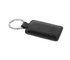 Zippo Signature Leather Keyring with engraved Zippo logo, featuring a sleek leather strap and metal keyring attachment.