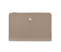 Zippo Signature Nappa Leather Wallet Purse Medium Taupe Ladies 2008022 Free Delivery