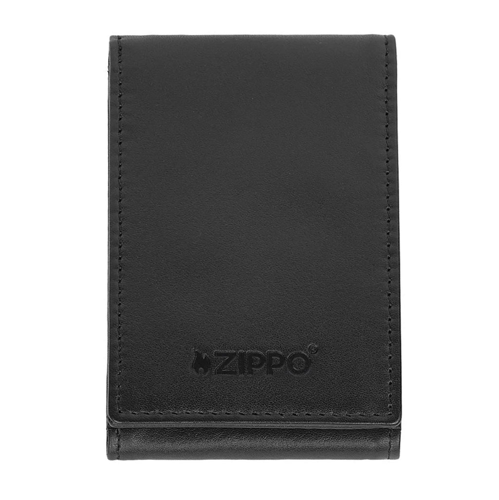 Zippo Carbon Range Credit Card Case 10 Card Wallet Leather Black 2007998 Free Delivery
