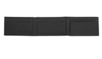Zippo Carbon Range leather credit card wallet holding ten cards, slim black wallet with a sleek design.