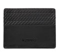 Zippo Carbon Range Credit Card Case 9 Card Wallet Leather Black 2008001 Free Delivery