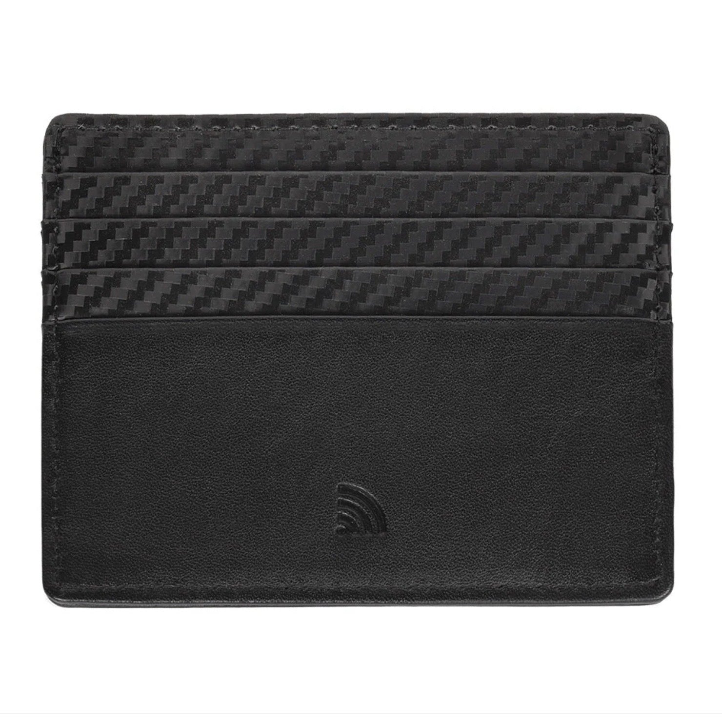 Zippo Carbon Range Credit Card Case 9 Card Wallet Leather Black 2008001 Free Delivery