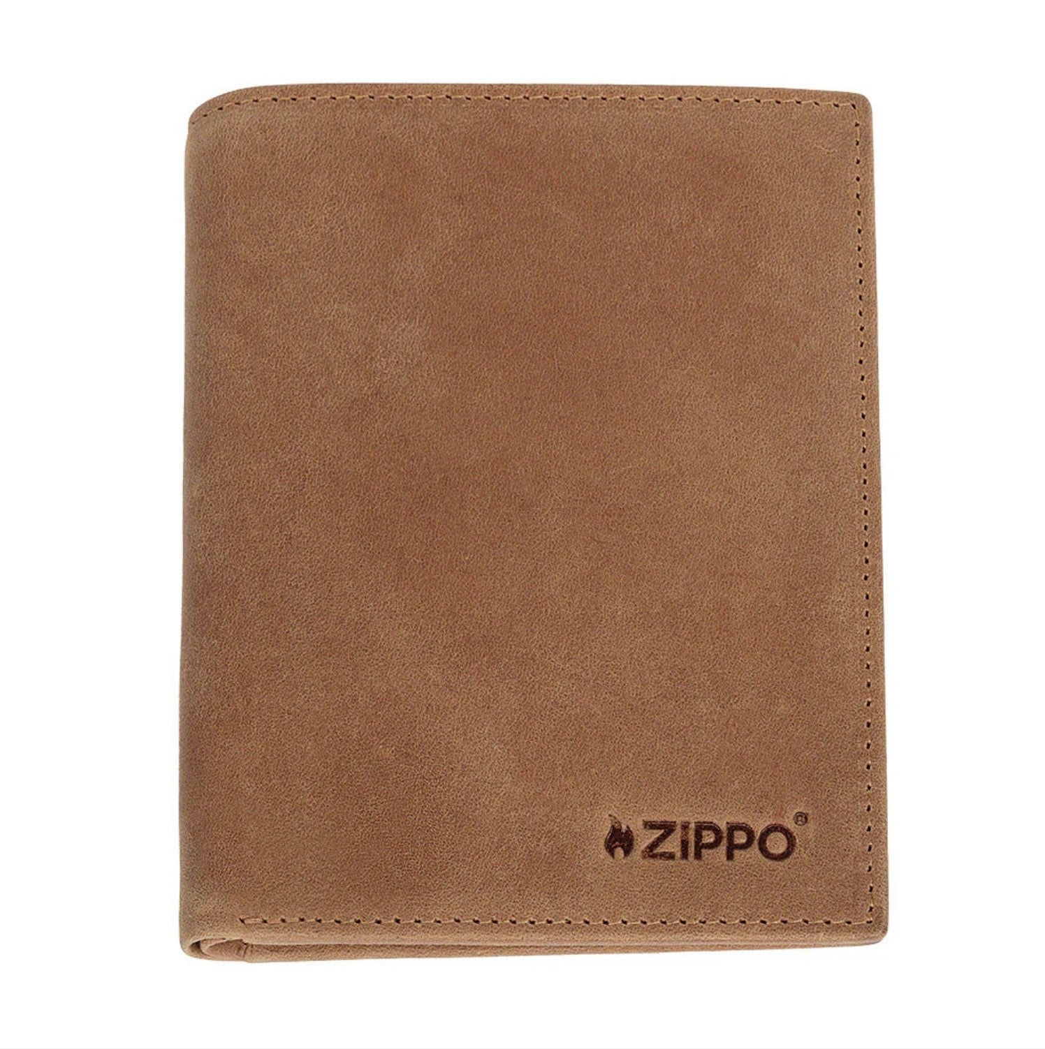 Zippo Vintage Credit Card Case 14 Card Wallet Leather Brown 2008008 Free Delivery