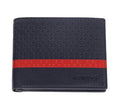 Zippo Bi-Fold Wallet 8 Card Leather Navy Blue 2008014 Free Delivery