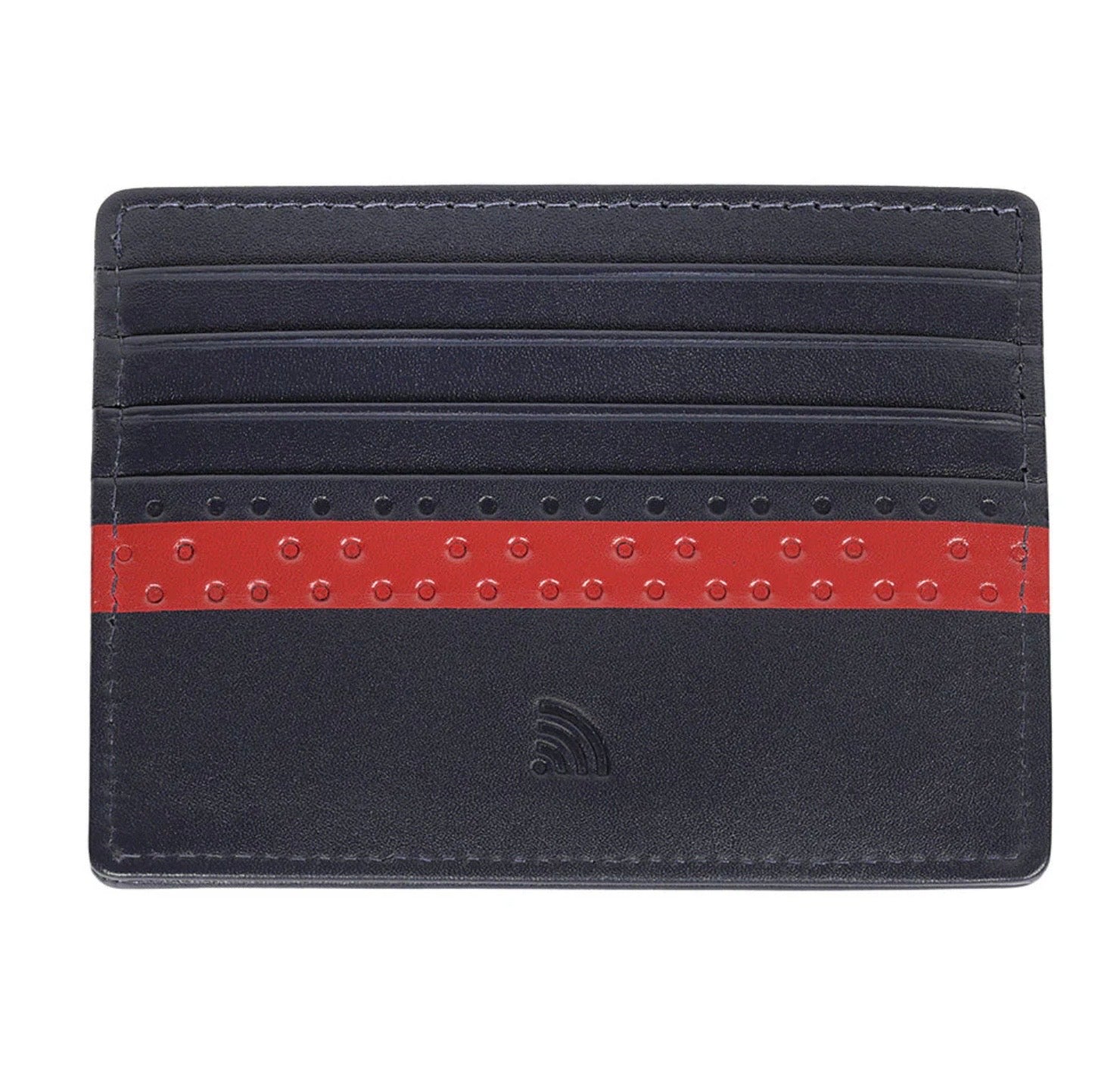 Zippo Credit Card Case 9 Cards Slots Leather Navy Blue 2008017 Free Delivery